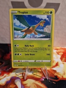 006/203 Tropius | Tarjeta Rara Pokémon Tarjeta Codificante Espada y Escudo Cielos en Evolución - Imagen 1 de 2