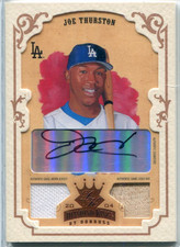 2004 Diamond Kings DK Combos Framed Bronze Baseball Card #57 Joe Thurston Bat