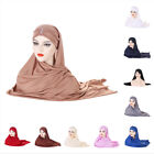 Foulard hijab instantané femmes musulmanes diamants une pièce capot Amira chapeau foulard