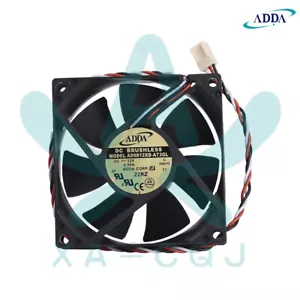 1PCS ADDA AD0812XB-A73GL 0.55A 12V 3pin DC Chassis Cooling Fan - Picture 1 of 4