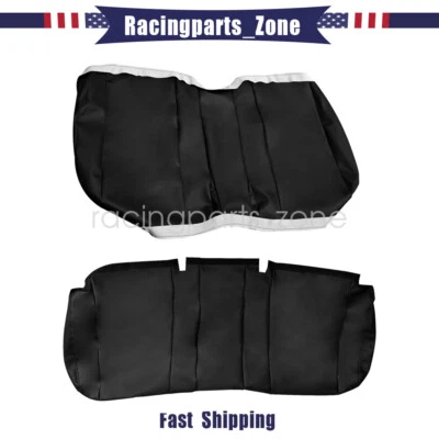 Black Seat Cover For John Deere Gator Bench XUV HPX 625i 825i 855D 855D S4 Foto 1 de 4
