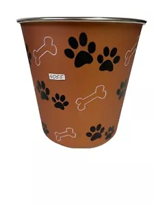 Recipiente de regalo/bote de cuenco para perros Loving Pets Bella, falta tapa de cobre - Imagen 1 de 3