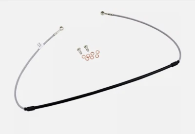 Línea de freno - acero inoxidable para Kawasaki KLR 250 delantero: 1984-2005 FK003D461-1 Foto 1 de 4