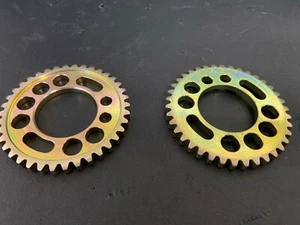 FALICON 384-409 SS-Y-1000 SLOTTED CAM SPROCKETS APE ACS1000R1 YAMAHA YZF R1 RX1 - Picture 1 of 4