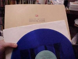 Depeche Mode Music For The Masses Blue Vinyl LP - Picture 1 of 2