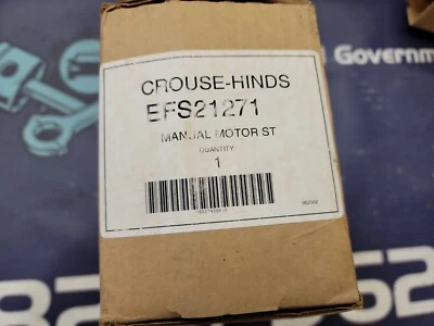Crouse-Hinds (EATON) EFS21271 New Old Stock In Dusty Boxes - Image 1 of 4