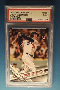 Cody Bellinger 2017 Topps Update #US50 PSA 9 Mint Swinging RC Rookie Mint - Bild 1 von 2