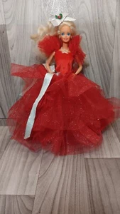 Barbie 1988 First Happy Holidays Special Edition Puppe mit Superstar Schmuck Vintage  - Bild 1 von 24
