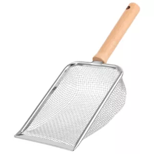 Reptiles Tofu Cat Scoop Litter Stainless Steel Heavy Duty Scooper - Picture 1 of 12
