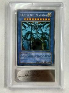 ARS 9 2003 Obelisk GBI-002 GB Promo Secret Rare Yu-Gi-Oh English Vintage Holo - Picture 1 of 2