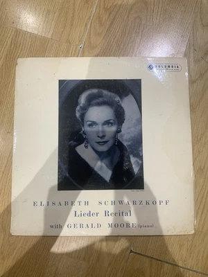 Schwarzkopf; Moore. Lieder Recital. Col 33CX 1044. NM - Image 1 of 2