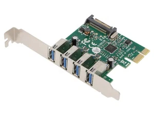 Controller Digitus 4xUSB 3.0 do PCIe 2.0x1 DS-30221-1 - Afbeelding 1 van 3