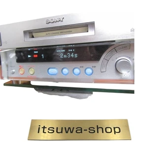 Reproductor de cubierta Sony MD MDS-SD1 minidisco grabadora de audio Japón usado - Imagen 1 de 4
