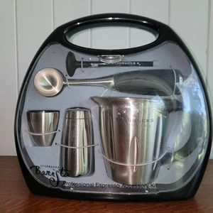 Starbucks Professional Barista Espresso Accessory Kit Stainless Steel 5 Pc New - Bild 1 von 6