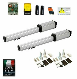 KIT BH CORSA 400 MOTORIZZAZIONE CANCELLO 2 ANTE ANTA BATTENTI AUTOMATISMO 230V - Foto 1 di 1