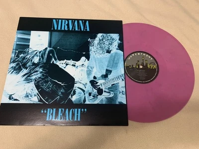 Nirvana Bleach Pink Album Mint Condition Sub Pop Waterfront - Image 1 of 4