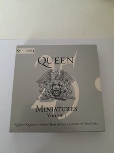 Queen Minatures Volume 1 (4 CD collection) Japanese Import Limited Edition - Picture 1 of 3