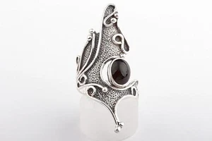Onyx Ring 925 Sterling Silber Top! - - Bild 1 von 6