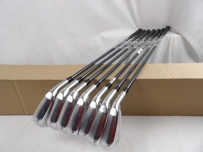 全新 Srixon ZXi5 铁杆套装 5-AW UST Mamiya 反冲飞镖 65 F2 高级硬度 石墨 — 第 1/4 张图片