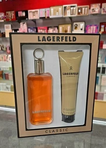 LAGERFELD CLASSIC by Karl Lagerfeld 2pc Gift Set for Men's. (Vintage & Rare) - Picture 1 of 5