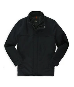 Dockers Mens Bonded Micro-Twill Jacket, Black, Small - Picture 1 of 1