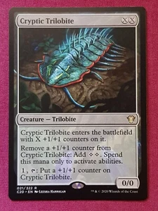 Magic The Gathering COMMANDER 2020 C20 CRYPTIC TRILOBITE devoid card MTG - Picture 1 of 2