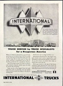 International Harvester Trucks Vintage Print Ad 1946 - Bild 1 von 6