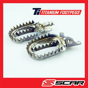 TITAN FUSSRASTEN HONDA CR 125 CRF 150 250 450 CRF250R CR-F FUSSRASTEN REST SCAR - Bild 1 von 1