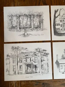 Vintage Lot of 7 Historical Prints for Elizabethtown Kentucky - Picture 1 of 6