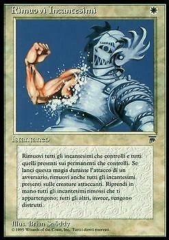 MTG magic cards 1x Remove Enchantments Italian Legends Light Play, Italian - Image 1 of 1