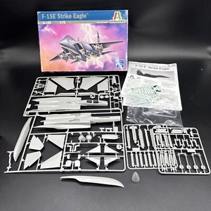 ITALERI F- 15E STRIKE Eagle Model Kit No 166 1:72 Open Box Read - Picture 1 of 5