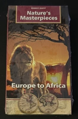 Nature's Masterpieces: Europe to Africa Reader's Digest видеокассета новая запечатанная 2001 - Изображение 1 из 4
