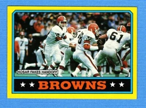 1986 Topps #185 Bernie Kosar EXMT+ Browns TL - Picture 1 of 1