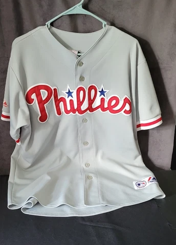 Philadelphia Phillies Chase Utley #26 Majestic Genuine Merchandise Jersey Cover
