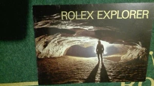 ROLEX libretto ROLEX EXPLORER Booklet ROLEX varie lingue e vari anni - Foto 1 di 3