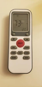New Genuine Akai Air Conditioner AC Remote Control model: GYKQ-130116 - Picture 1 of 8