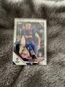 Scheda Sergio Busquets Base Barcelona topps chrome champions league 21/22 #42 - Foto 1 di 7