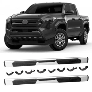 para Toyota Tacoma 2024 2025 DOBLE CABINA estribo pedal lateral barra Nerf - Imagen 1 de 9