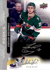 2018-19 Upper Deck MVP Silver Script Jordan Greenway Rookie #237