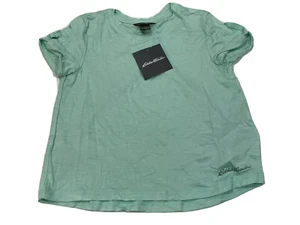 Eddie Bauer Kids Short Sleeve Blouse Soft Round Neck Size XXS - Picture 1 of 12