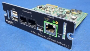 APC, AP9641 UPS Network Management Card 3 with Environmental Monitoring. - Photo 1/5