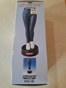 Jordache Jazzy Jeans Vintage Telefon: Festnetz: SCHWARZ: Ungetestet: OVP - Bild 1 von 16