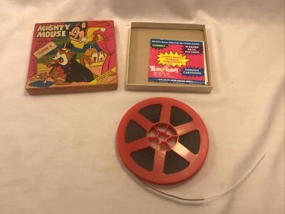 Vtg 1962 Terrytoons Mighty Mouse and the Magician 218 Super 8 Film Full Movie - Image 1 of 4