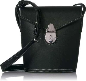 Calvin Klein Lock Leather Mini Bucket Bag - Picture 1 of 1