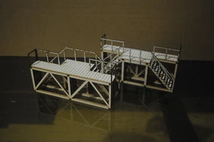 Kit de plataforma de acceso/servicio cabina escala S. Hace 2 plataformas de acceso de cabina una vez construidas - Imagen 1 de 2