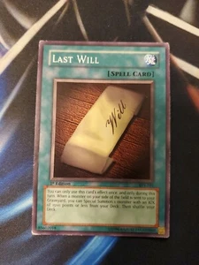 Last Will - SYE-031 - Common - 1st Edition LP-MP (7/14) - Picture 1 of 2