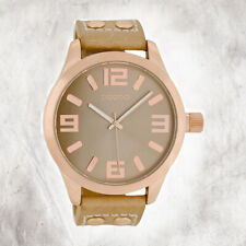 Oozoo Cuero Reloj de Mujer C1151 Análogo Cuarzo Pulsera Sand Relojes UOC1151