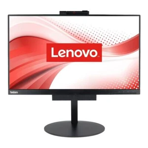 Lenovo TIO24D Gen 3 24" IPS Full HD 1920x1080 Computer Laptop LCD Monitor Webcam - Picture 1 of 2