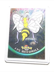 Topps Series 1 HOLO 1999 TV Animation Ed BEEDRILL #15 Pokemon Character Card - Picture 1 of 1