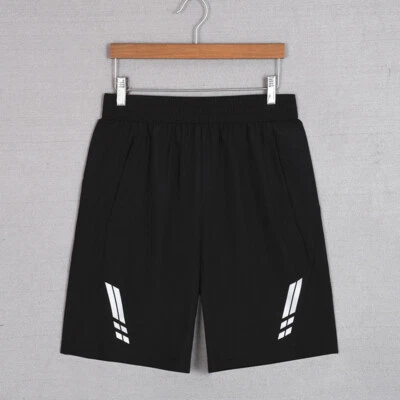 Summer Running Shorts Men Sports Jogging Fitness Shorts Quick Dry Gym Shorts - Image 1 of 4